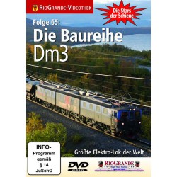 Die Baureihe Dm 3 - Größte Elektro-Lok der Welt - DVD ca. 55 Min. Die Baureihe Dm 3 - Größte Elektro-Lok der Welt - DVD ca. 55 Min.